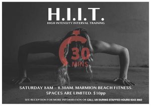 H.I.I.T - High Intensity Interval Training