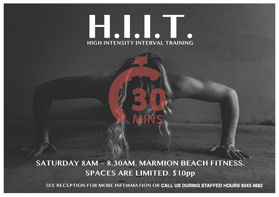 H.I.I.T - High Intensity Interval Training